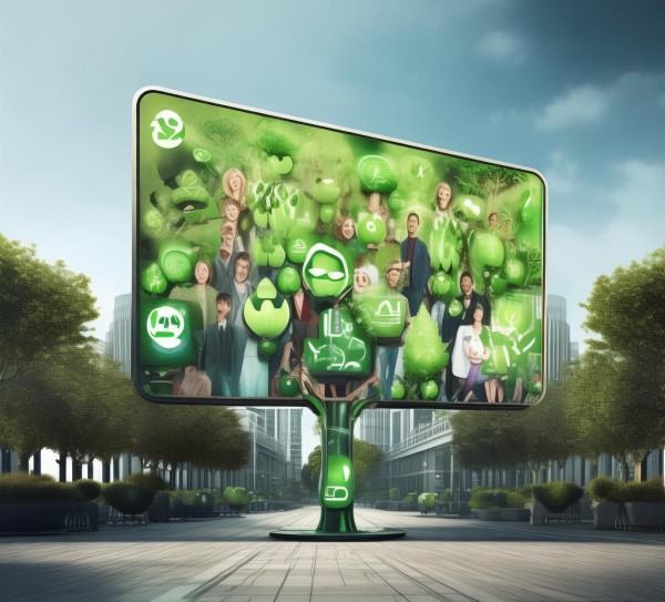 绿色的光，环保的奇迹！