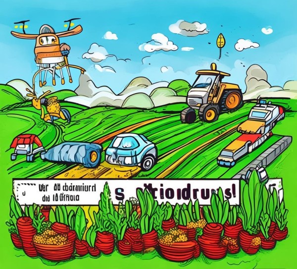 科普漫画海报，农业科普新方式