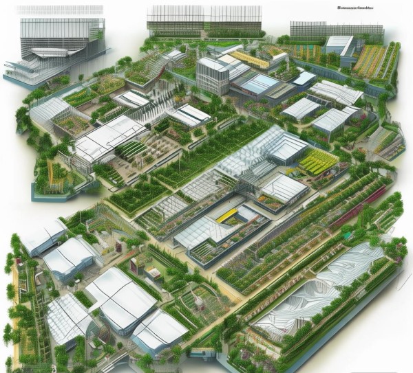 农业科普园设计平面图，从基础到应用