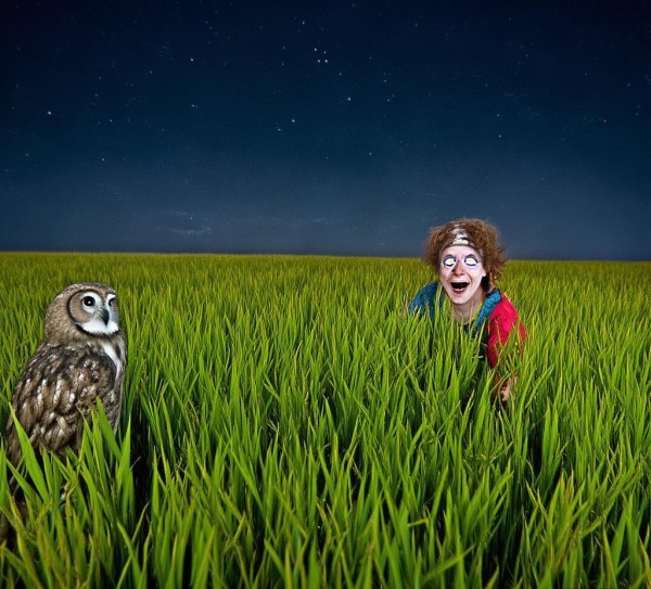 科普趣味，稻田里的傻瓜与猫头鹰