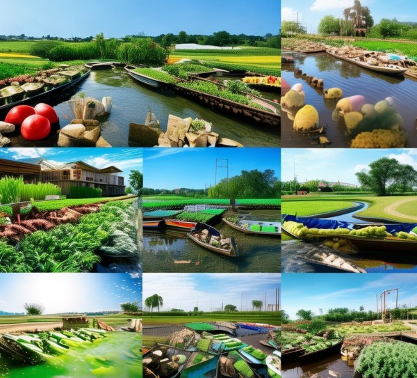 农业生态水产品，从种植到应用的多样性