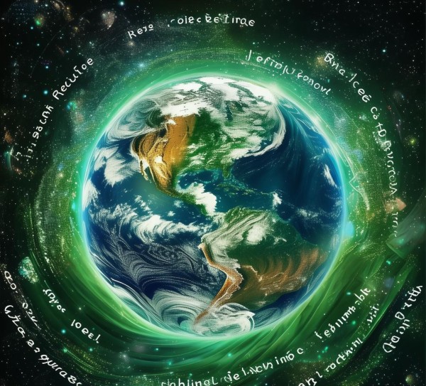 环保名言壁纸动态图片，让地球成为你的家